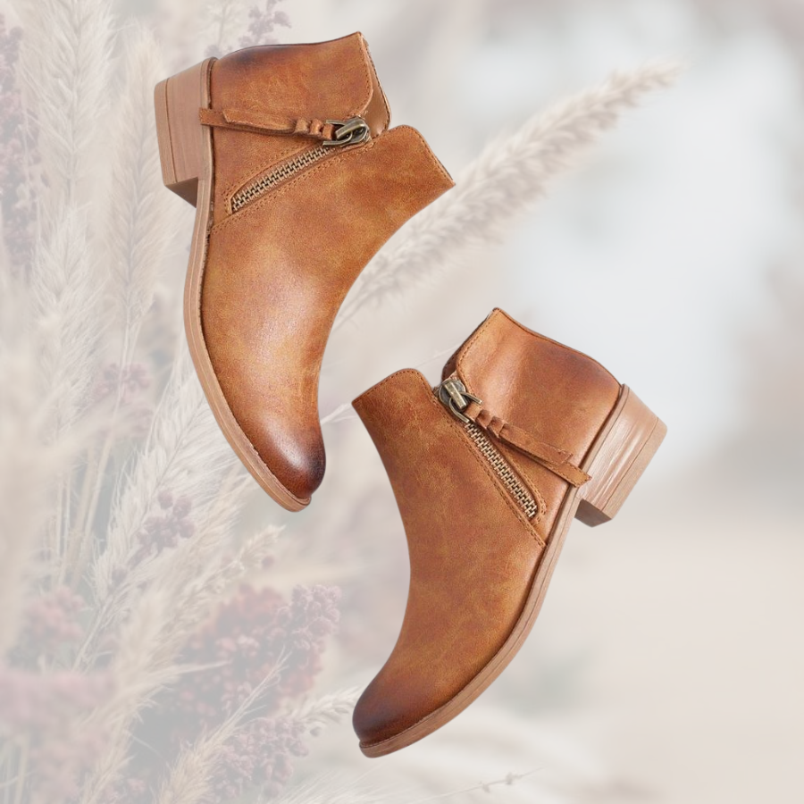 Botín de cuero mujer LISSANDRA® - Colección otoño/invierno